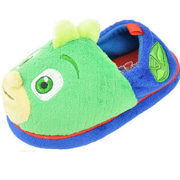 PJ Masks Boys Slippers Catboy and Owlette (5/6) Green Blue - Picture 1 of 3